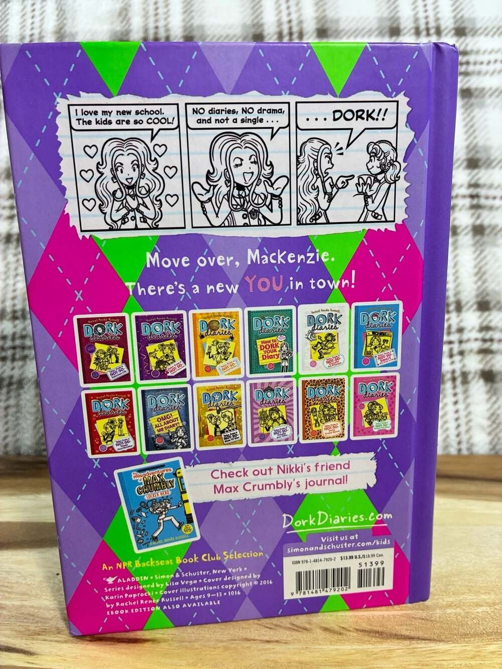 Dork Diaries: Tales From A Not-So-Friendly Frenemy By Rachel Renee Russell